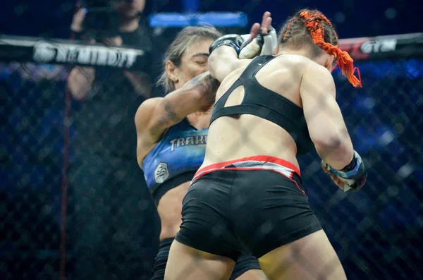 Kiev, Ucraina - 02 marzo 2019: Svetlana Gotsyk mma girl fighte — Foto Stock