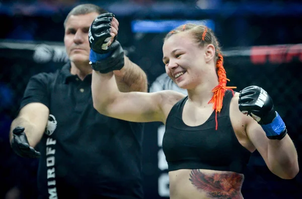 Kiev, Ukrayna - 02 Mart 2019: Svetlana Gotsyk (