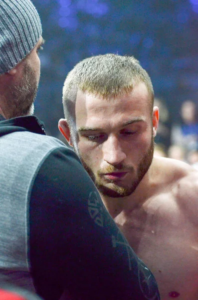 Kiev, Ukrayna - 02 Mart 2019: Mikhail Odintsov mma savaşçıları tr