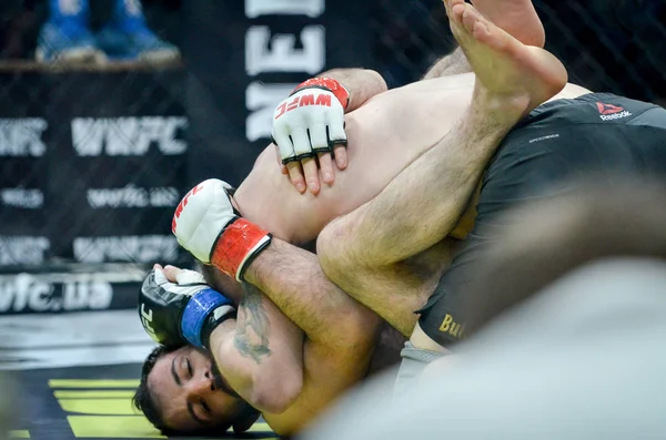 Kiev, Ucrânia - 02 de março de 2019: Mikhail Odintsov mma fighters f — Fotografia de Stock