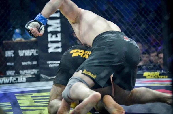 Kiev, Ucrania - 02 de marzo de 2019: Mikhail Odintsov mma fighters f —  Fotos de Stock