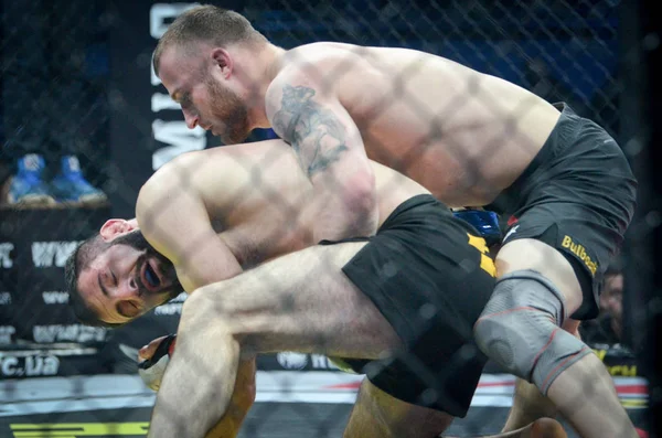 Kiev, Ukrayna - 02 Mart 2019: Mikhail Odintsov mma savaşçıları f