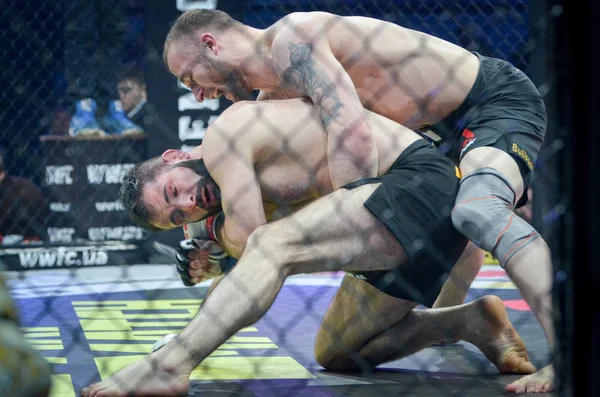 Kiev, Ukrayna - 02 Mart 2019: Mikhail Odintsov mma savaşçıları f