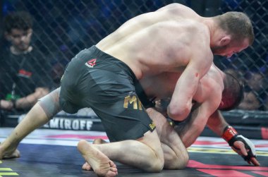 Kiev, Ukrayna - 02 Mart 2019: Mikhail Odintsov mma savaşçıları f