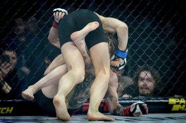 Kiev, Ukrayna - 02 Mart 2019: Sormova Magdaalena mma kız incir