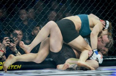 Kiev, Ukrayna - 02 Mart 2019: Sormova Magdaalena mma kız incir