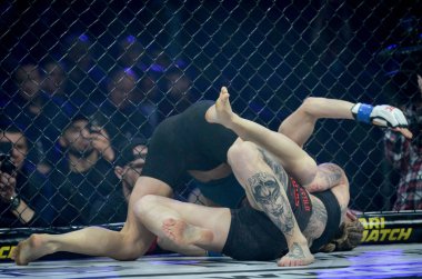 Kiev, Ukrayna - 02 Mart 2019: Sormova Magdaalena mma kız incir