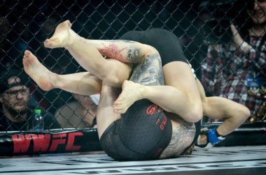 Kiev, Ukrayna - 02 Mart 2019: Sormova Magdaalena mma kız incir