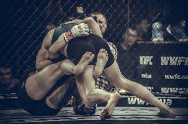 Kiev, Ukrayna - 02 Mart 2019: Sormova Magdaalena mma kız incir