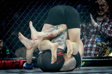 Kiev, Ukrayna - 02 Mart 2019: Sormova Magdaalena mma kız incir