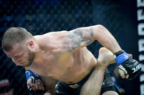 Kijów, Ukraina-marzec 02, 2019: Michaił Odintsov MMA bojowników f — Zdjęcie stockowe