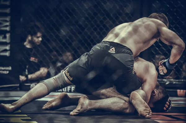 Kiev, Ukrayna - 02 Mart 2019: Mikhail Odintsov mma savaşçıları f