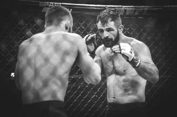 Kiev, Ucrânia - 02 de março de 2019: Mikhail Odintsov mma fighters f — Fotografia de Stock