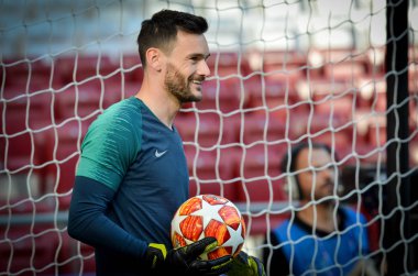 Madrid, İspanya - 01 Mayıs 2019: Tottenham Hotspur'dan Hugo Lloris