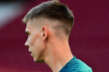 Madrid, İspanya - 01 Mayıs 2019: Tottenh'in antrenman oyuncuları