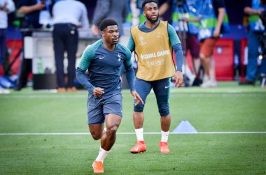 Madrid, İspanya - 01 Mayıs 2019: Tottenham H oyuncusu Serge Aurier