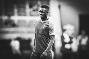 Madrid, İspanya - 01 Mayıs 2019: Tottenh'in antrenman oyuncuları