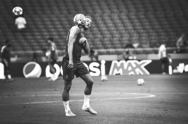 Madrid, İspanya - 01 Mayıs 2019: Tottenham Hotspur bef Harry Kane