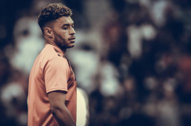 Madrid, İspanya - 01 Mayıs 2019: Alex Oxlade-Chamberlain 
