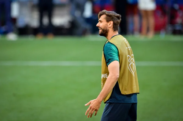 Madrid, Espanha - 01 MAIO 2019: Fernando Llorente jogadores do Totten — Fotografia de Stock