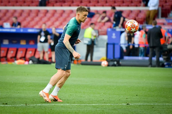 Madrid, İspanya - 01 Mayıs 2019: Tottenham Hotspu'dan Kieran Trippier