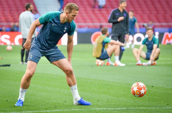 Madrid, Spanien-01 maj 2019: Harry Kane av Tottenham Hotspur BEF — Stockfoto