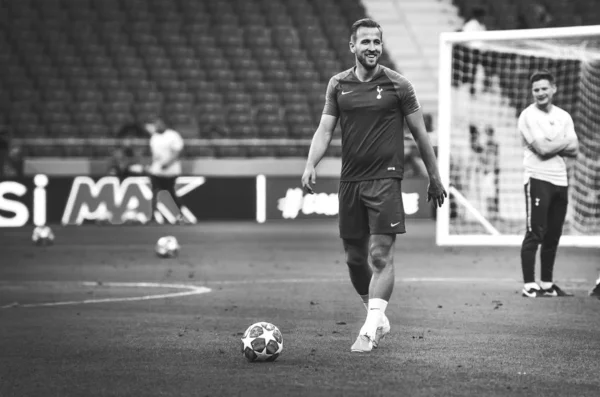 Madryt, Hiszpania-01 maj 2019: Harry Kane z Tottenham Hotspur BEF — Zdjęcie stockowe