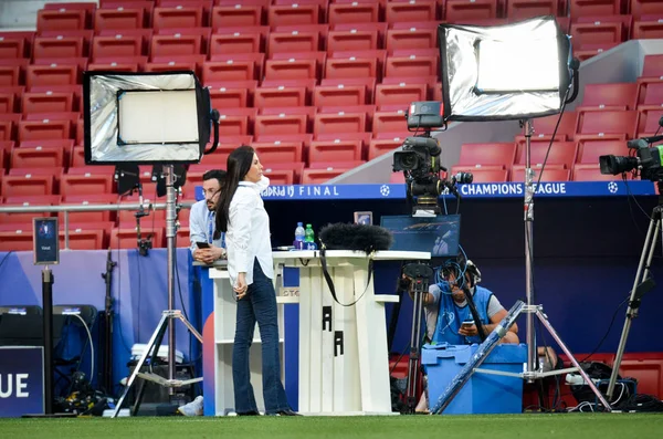 Мадрид, Испания - 1 января 2019 года: Мбаппе в рабочей зоне перед чемпионатом мира — стоковое фото