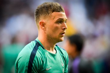 Madrid, İspanya - 01 Mayıs 2019: Kieran Trippier oyuncusu
