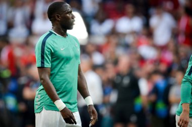Madrid, İspanya - 01 Mayıs 2019: Uefa'da Serge Aurier oyuncusu