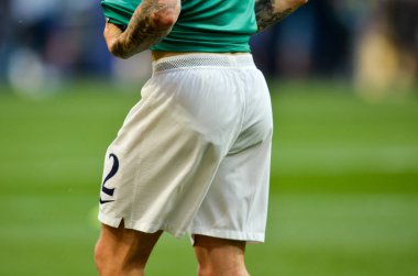 Madrid, İspanya - 01 Mayıs 2019: Kieran Trippier oyuncusu