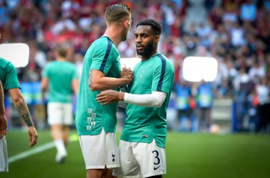 Madrid, İspanya - 01 Mayıs 2019: Danny Rose Uefa Şampiyonu