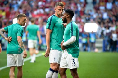 Madrid, İspanya - 01 Mayıs 2019: Danny Rose Uefa Şampiyonu