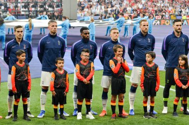 Madrid, İspanya - 01 Mayıs 2019: Tottenham Futbolcusu