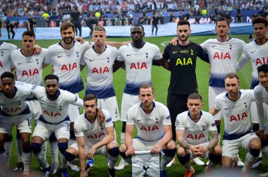 Madrid, İspanya - 01 Mayıs 2019: Tottenham Hotspu