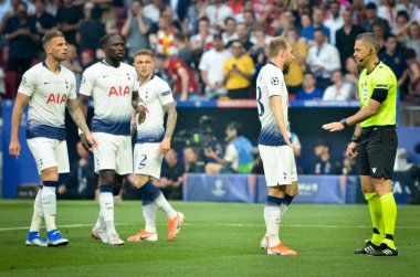 Madrid, İspanya - 01 Mayıs 2019: Hakem Damir Skomina atandı