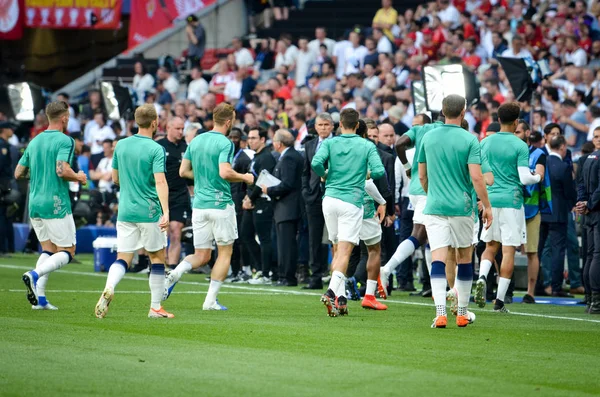 Мадрид, Іспанія-01 травня 2019: гравець Тоттенхем під час УЄФА — стокове фото