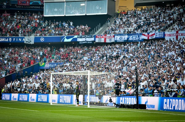 Madrid, İspanya - 01 Mayıs 2019: Hugo Lloris Uefa Champio sırasında — Stok fotoğraf