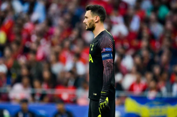 Madrid, İspanya - 01 Mayıs 2019: Hugo Lloris Uefa Champio sırasında — Stok fotoğraf