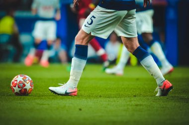 Madrid, İspanya - 01 Mayıs 2019: Uefa Cham sırasında Jan Vertonghen