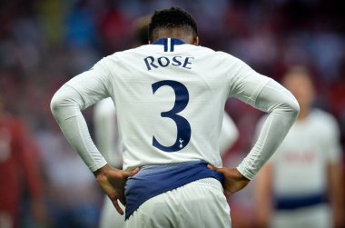Madrid, İspanya - 01 Mayıs 2019: Danny Rose Uefa Şampiyonu