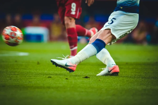 Madrid, Espanha - 01 MAIO 2019: Jan Vertonghen durante o Cham da UEFA — Fotografia de Stock