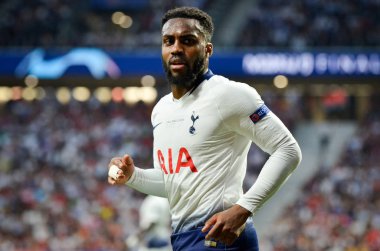 Madrid, İspanya - 01 Mayıs 2019: Danny Rose Uefa Şampiyonu