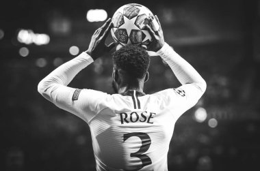 Madrid, İspanya - 01 Mayıs 2019: Danny Rose Uefa Şampiyonu