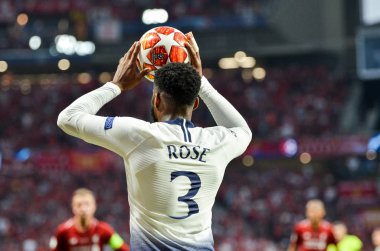 Madrid, İspanya - 01 Mayıs 2019: Danny Rose Uefa Şampiyonu