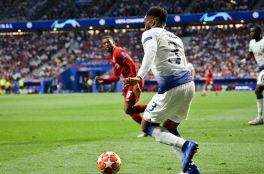 Madrid, İspanya - 01 Mayıs 2019: Danny Rose, Uefa C.
