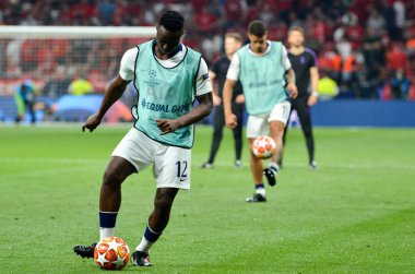 Madrid, İspanya - 01 Mayıs 2019: Victor Wanyama oyuncusu Ue sırasında