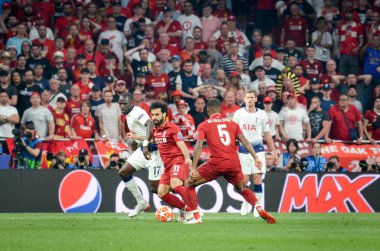 Madrid, İspanya - 01 Mayıs 2019: Georginio Wijnaldum oyuncusu