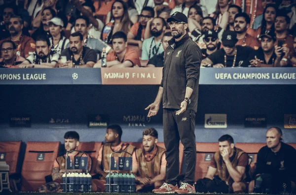 Мадрид, Испания - 01 мая 2019 года: Юрген Клопп игрок УЕФА — стоковое фото