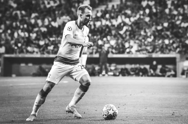 Madrid, España - 01 MAYO 2019: Christian Eriksen jugador durante el —  Fotos de Stock